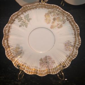 T&V Limoges Antique French Saucer